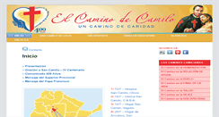 Desktop Screenshot of elcaminodecamilo.org
